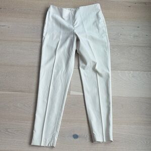 Brunello cucinelli women’s Cream Pants sz 6